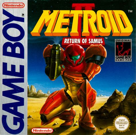 Metroid II Boxart